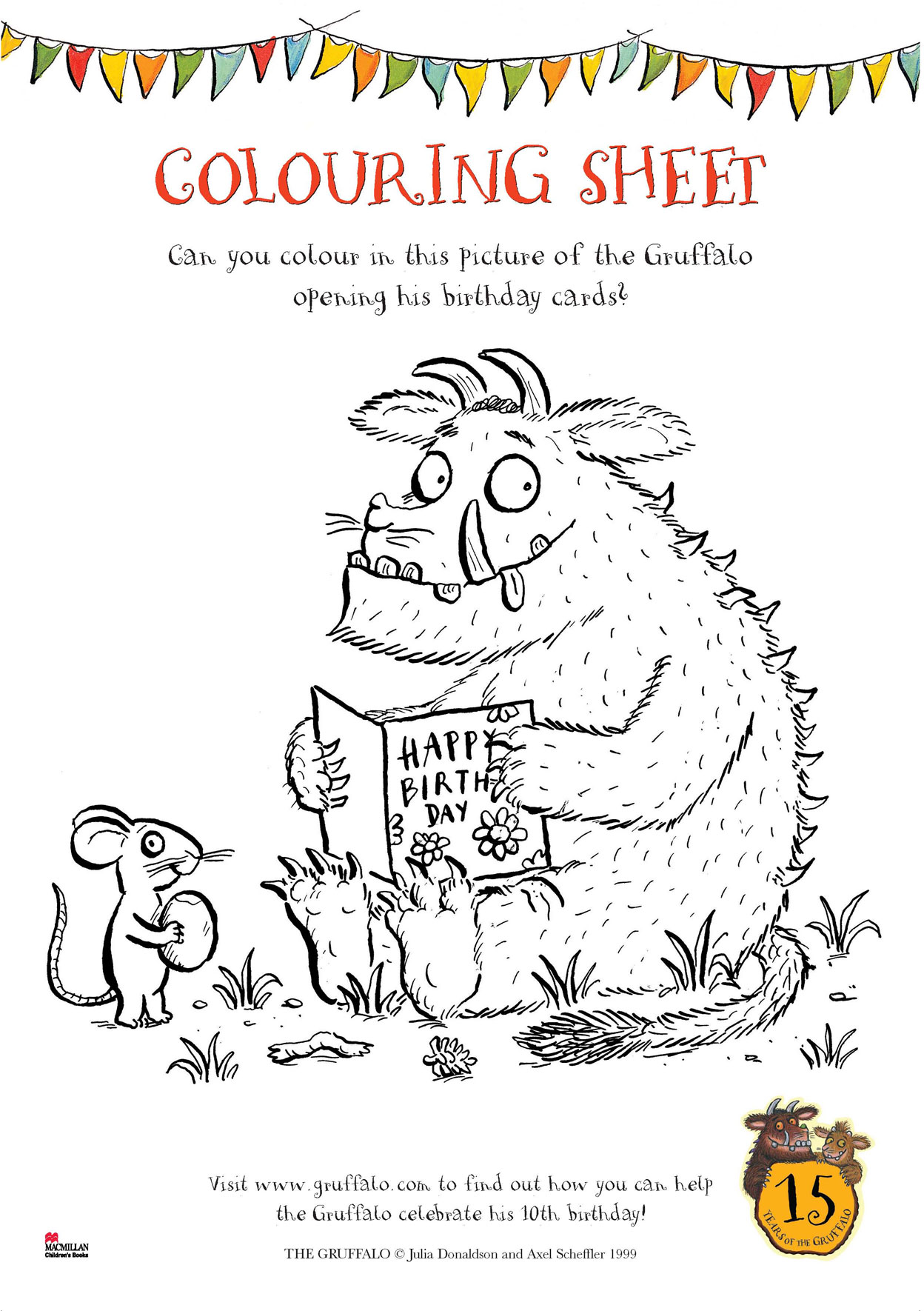 The Gruffalo 'Astounding!' Birthday Card By Danilo - For Any Age (Comes With Envelope)